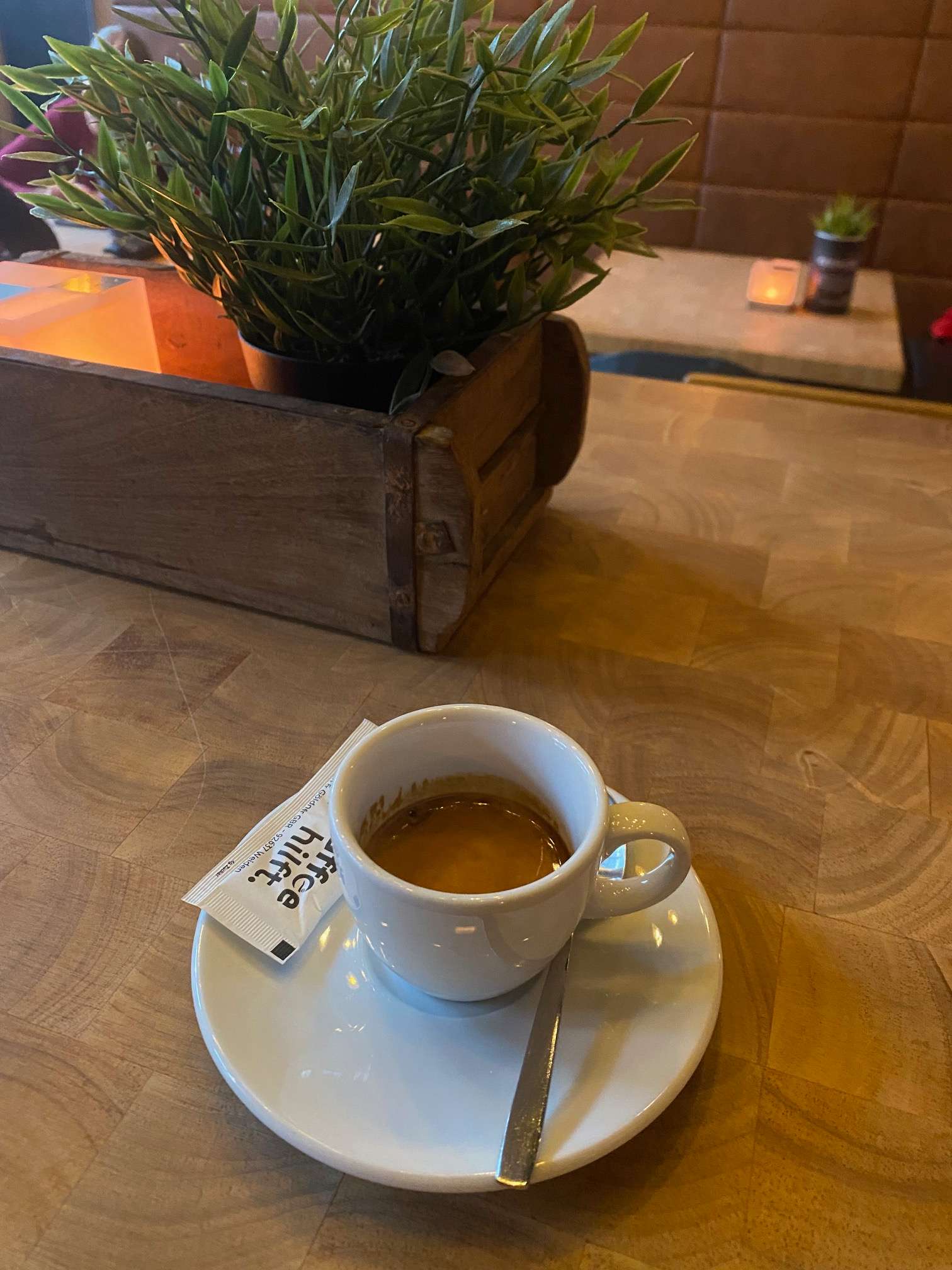 Espresso im Edelweiss